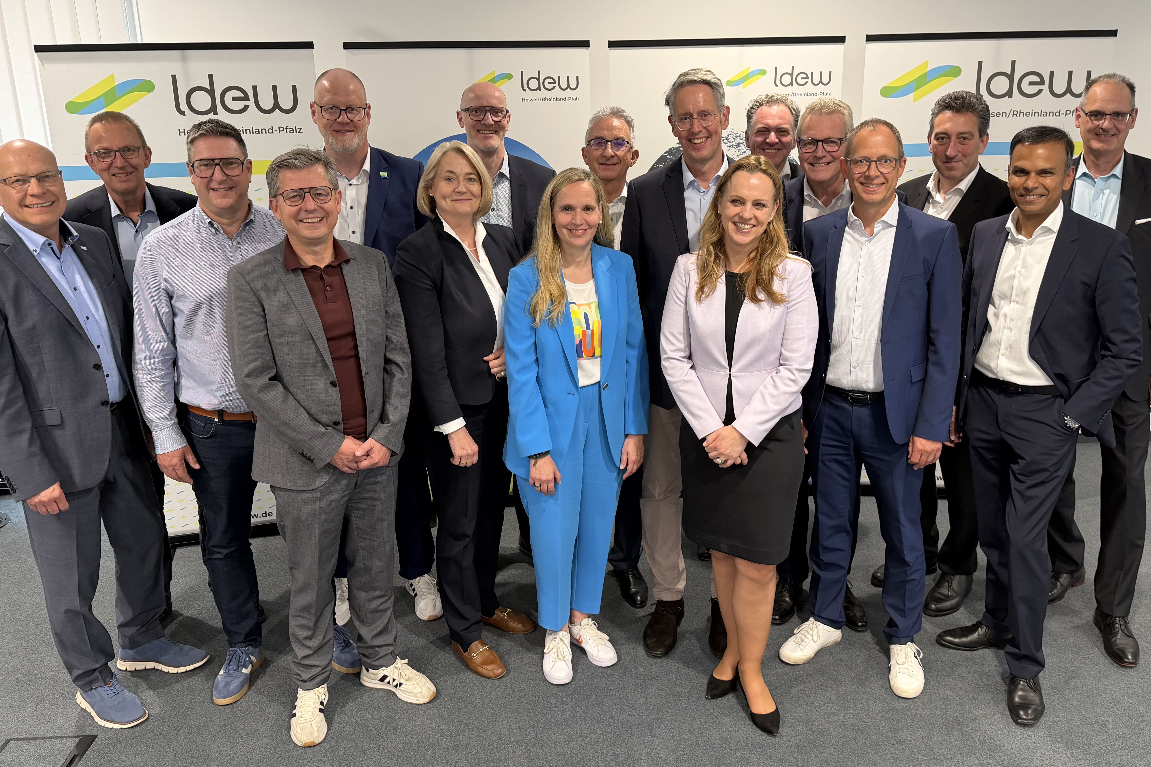 Gruppenfoto des LDEW-Vorstands